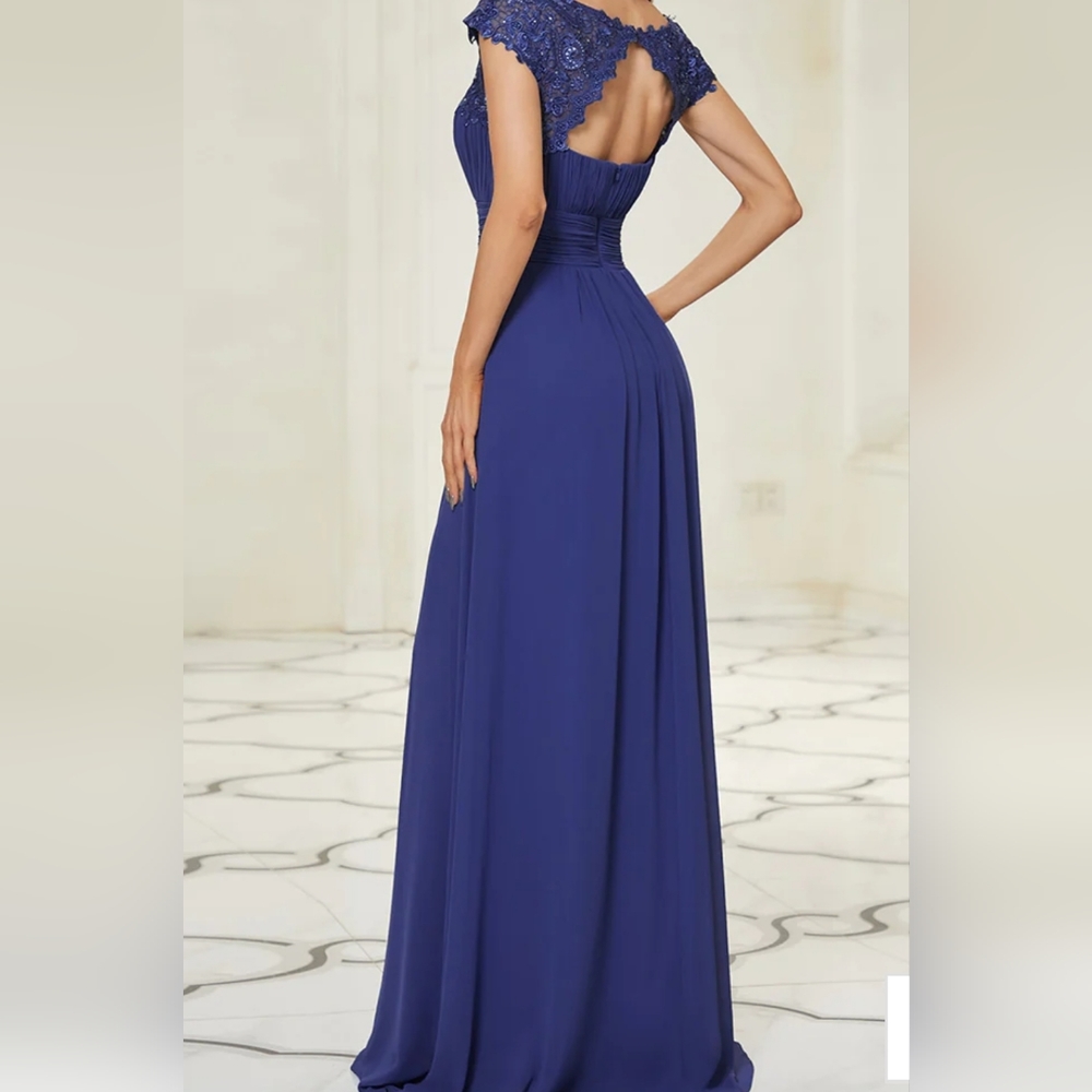 EVER PRETTY Mother of the Bride/Formal Navy Maxi Dress, size 6. - Picture 14 of 14